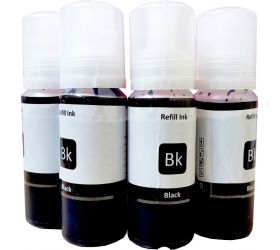 KAVYA EP003EP17 003 Refill ink Bottle 001/003 ink Refill Bottle [4 pc ] Black Ink Bottle image